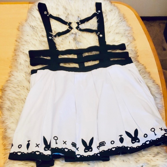 Bunny Lolita Kawaii Cosplay Babydoll Goth Dress - Picture 8 of 12